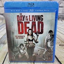 The Day of the Living Dead Blu-Ray DVD Combo 2021 Horror Zombie Film NEW Sealed