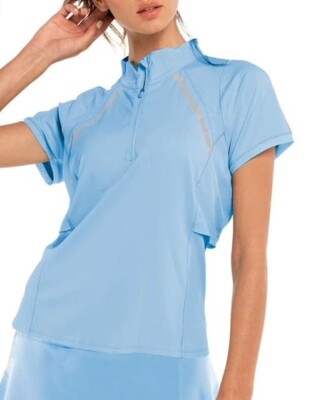 Lucky in Love Tech Tennis Top Color: Placid XS  NEW GT149