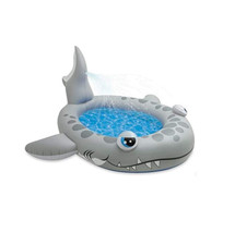 Intex 57433 Shark Baby Spray Pool with Spray Spout - AGES 2+