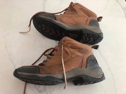 Ariat Women's Terrain H2O Lace Up Hiking/ Riding Boots, Copper Brown US Size 7 - Picture 4 of 12