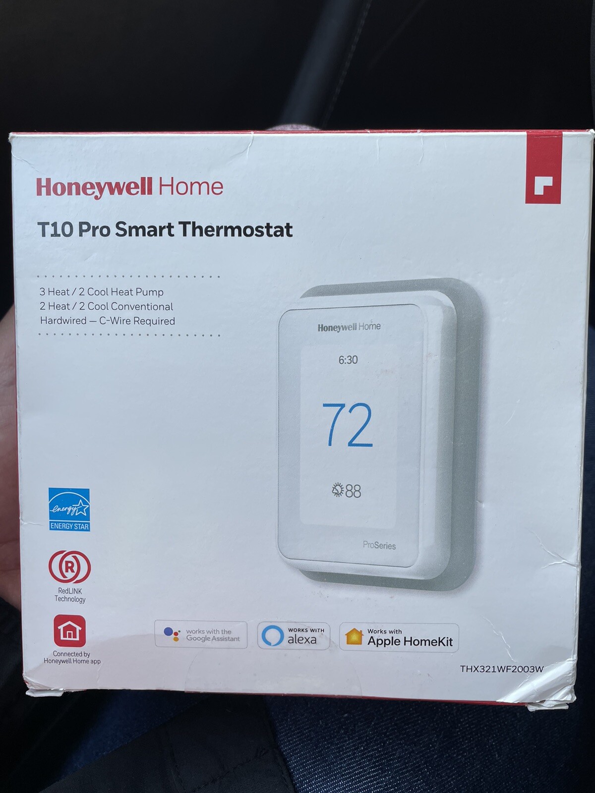 T10 Pro Smart Thermostat (Builder Model) No Sensor
