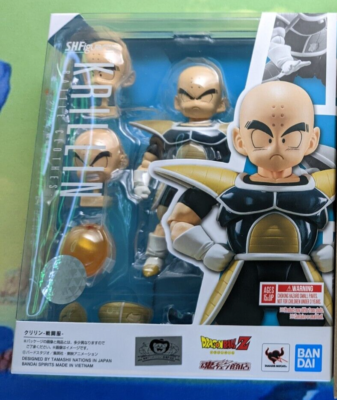 Bandai S.H. Figuarts Dragon Ball Z Krillin Battle Armor on Namek