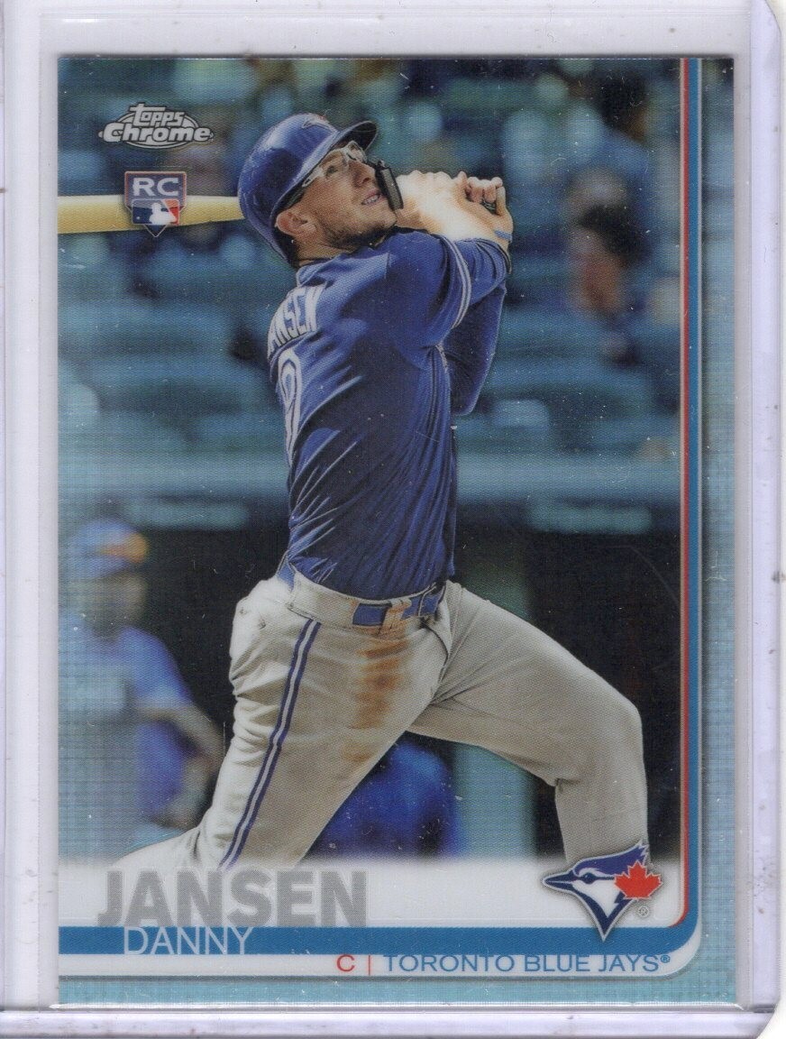2019 Topps Chrome Refractor RC #35 Danny Jansen Toronto Blue Jays