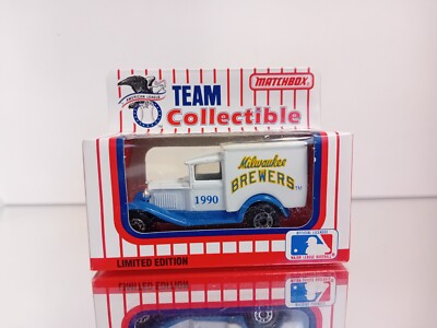 Matchbox MLB Team Collectible 1990 Milwaukee Brewers Ford Model A in Box