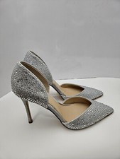 Jewel by Badgley Mischka Women's Alexandra Rhinestone D'Orsay Pumps Size 6.5