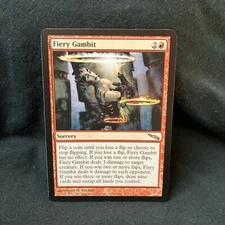 Fiery Gambit Mirrodin NM Pack Fresh Magic | MTG