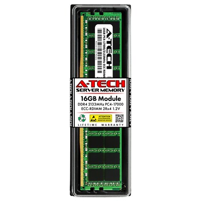 16GB DDR4-2133 2Rx4 ECC RDIMM (KINGSTON D2G72M151 Equivalent