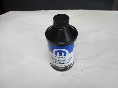 Mopar Cooling System Flush Cleaner CHRYSLER Jeep 12oz Bottle Part 