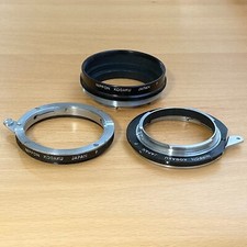 Nikon Nippon kougaku adapter ring 3 Set I NEAR MINT 7525