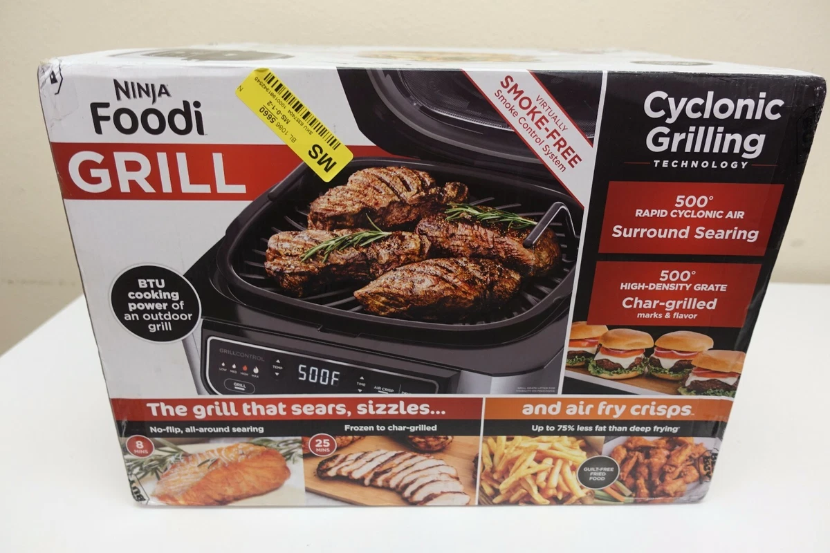 Ninja Foodi 6-qt Indoor Grill & Air Fryer with Recipes