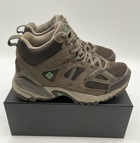 Columbia Men's Newton Ridge Plus Waterproof Amped Hiking Boots Gray Size 6 - Picture 2 of 15