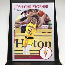 2021 Panini Chronicles Draft Hoops Tribute Bronze Rookie #72 Josh Christopher RC