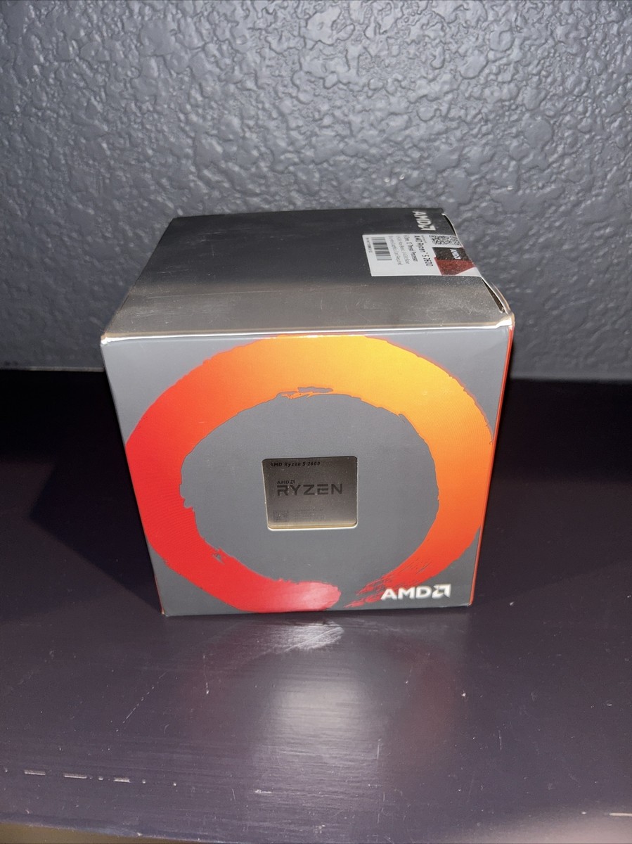 AMD Ryzen 5 2600 Processor (3.9GHz, 6 Cores, Socket AM4) Boxed