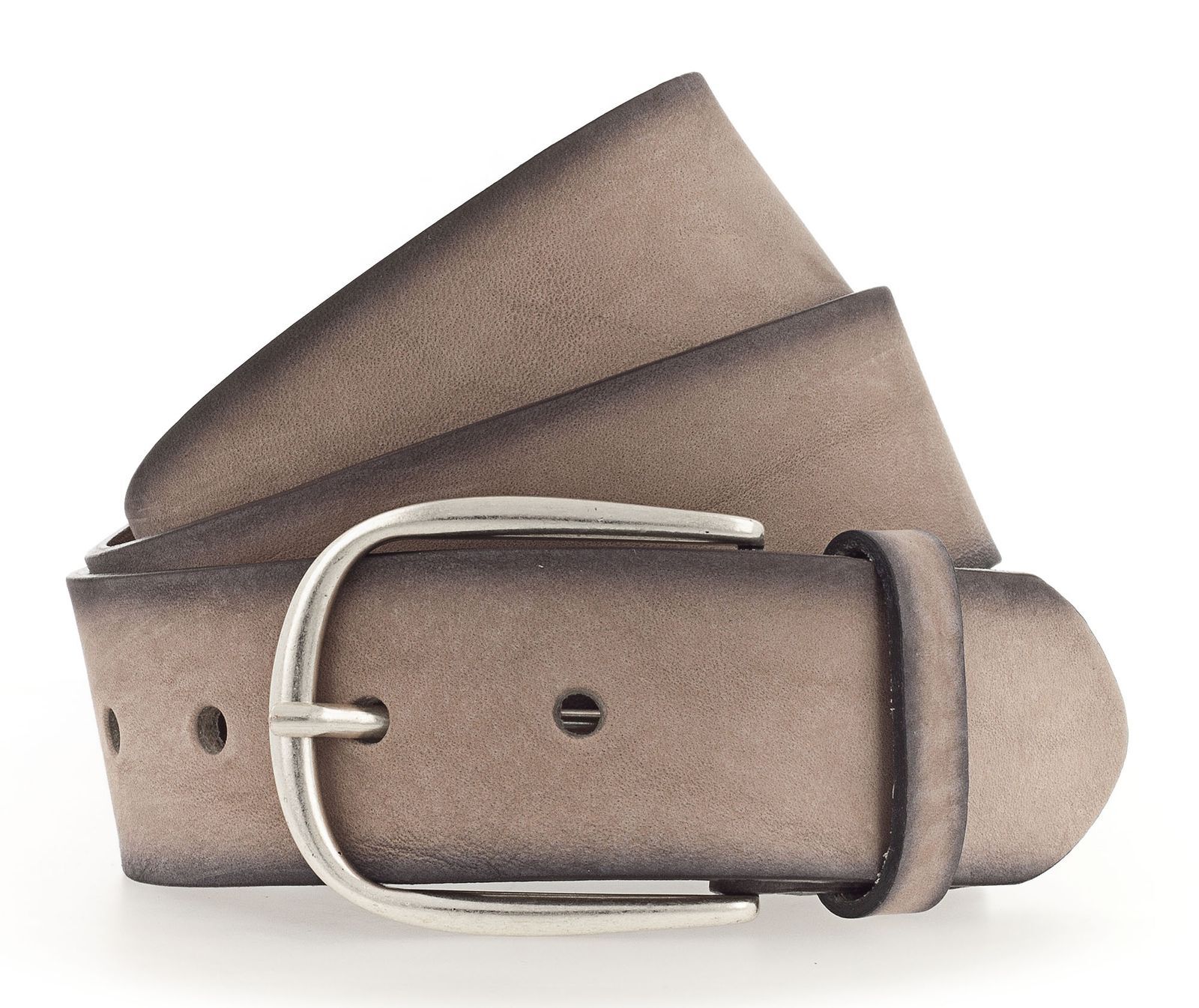 Vanzetti 40mm Full Leather Belt W100 Parchment