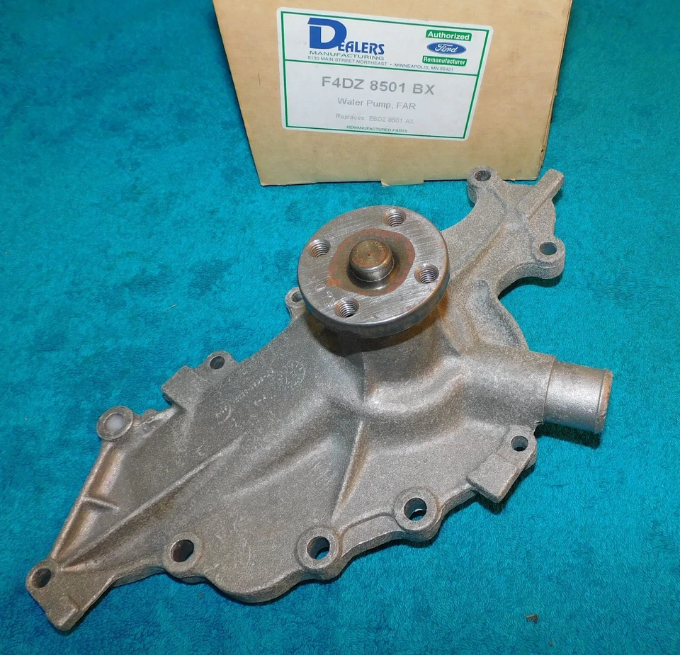 1986-1989 94-95 Ford Taurus Mercury Sable новый из старых запасов REMAN 6CYL 3,0 литра V6 водяной насос - Изображение 2 из 3