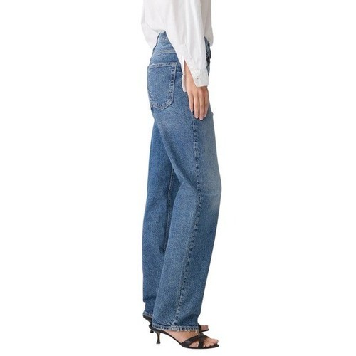 Jeans donna Gap anni 90 larghi vita media lavaggio medio gamba dritta relaxed denim 31 - Foto 2 di 15