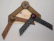 Lot of Lindsay Phillips 3 Pairs Switch Flops Interchangeable Straps Small 5-6