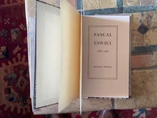 Pascal Covici, 1884-1964, Limited Edition,RARE
