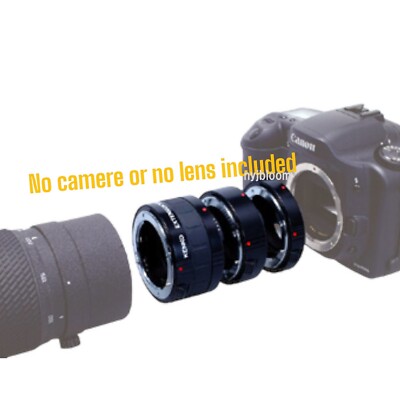 New KENKO DG Extension Tube Set 12mm/20mm/36mm for Nikon F Macro