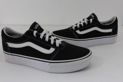 Vans Shoes Women Sz 11 Platform Shoes Black White