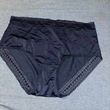 Ashley Stewart Panties Plus Size 14/16 Butterfly  Solid Blue