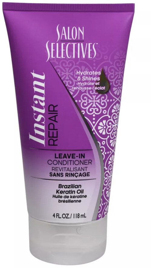SHIP24H-Salon Selectives 4oz Hair Treatment Instant Repair Leave