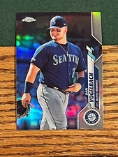 Dan Vogelbach 2020 Topps Chrome Refractor #30 Seattle Mariners