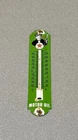 VINTAGE 12” TEXACO PORCELAIN THERMOMETER SIGN CAR GAS OIL TRUCK