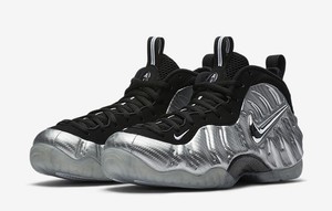 metallic silver foamposite pro