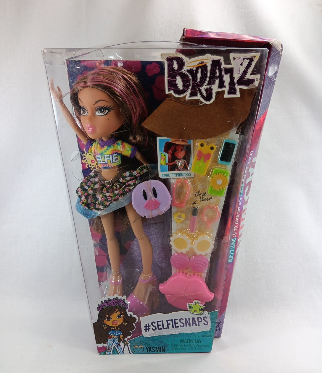 Bratz Selfie Snaps YASMIN 10" Doll with Accessories MGA 2015