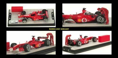 Hot Wheels 1:18 - Miniatura De Carro - Ferrari F2005 Michael Schumacher Cod D26