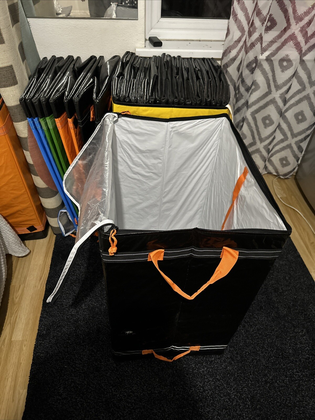 Large Folding Courier Parcel Amazon Style Delivery Bag For Packages eBay