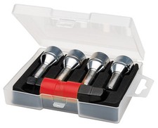 Butzi Chrom Diebstahlsicherung Radmutter Schrauben & 2 Schlüssel für Citroën C4 Cactus