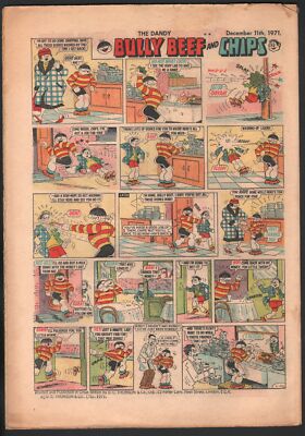Dandy #1568 1971-D C Thompson-underground comix style-newspaper