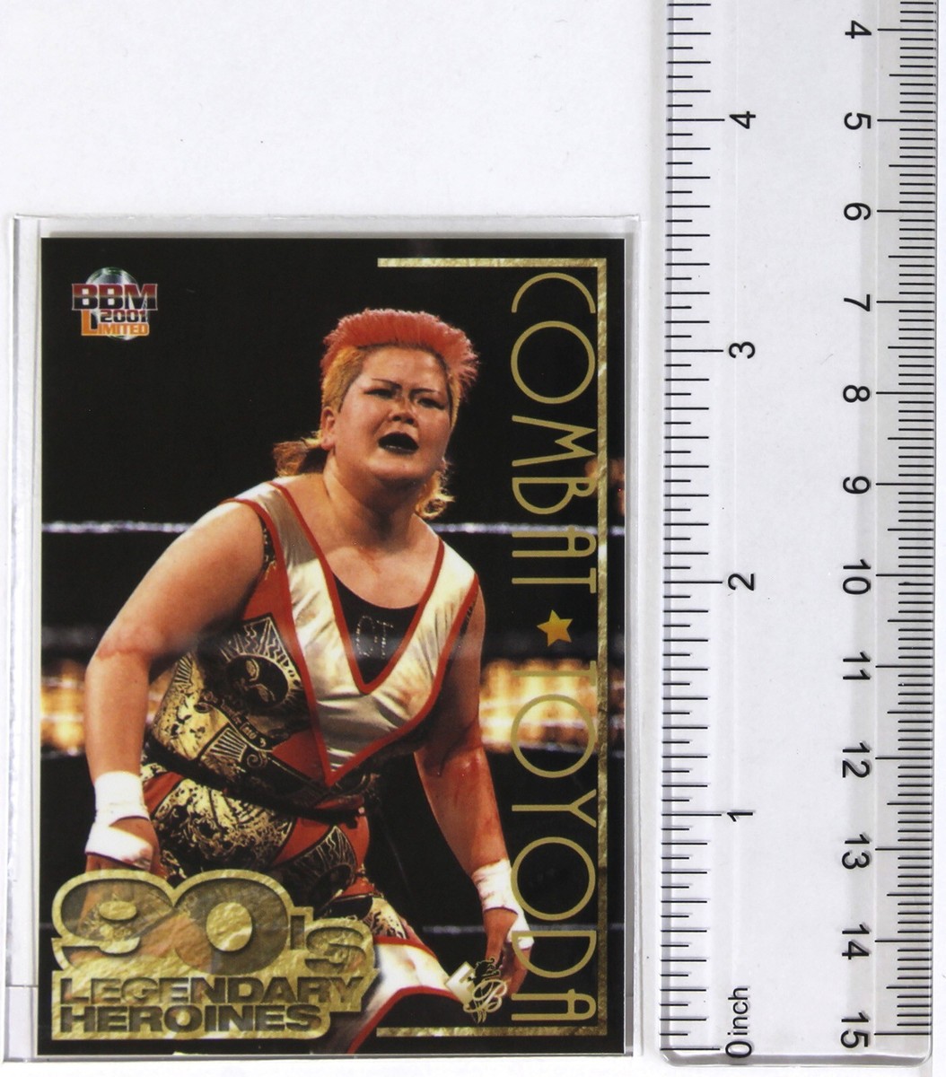 Combat Toyoda (retirement) - 2001 Limited BBM Women's Pro