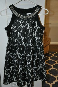 girls size 14 black dress
