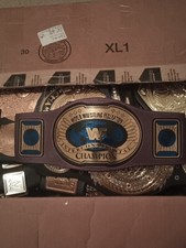 Vintage jakks pacific toy foam intercontinental championship toy belt