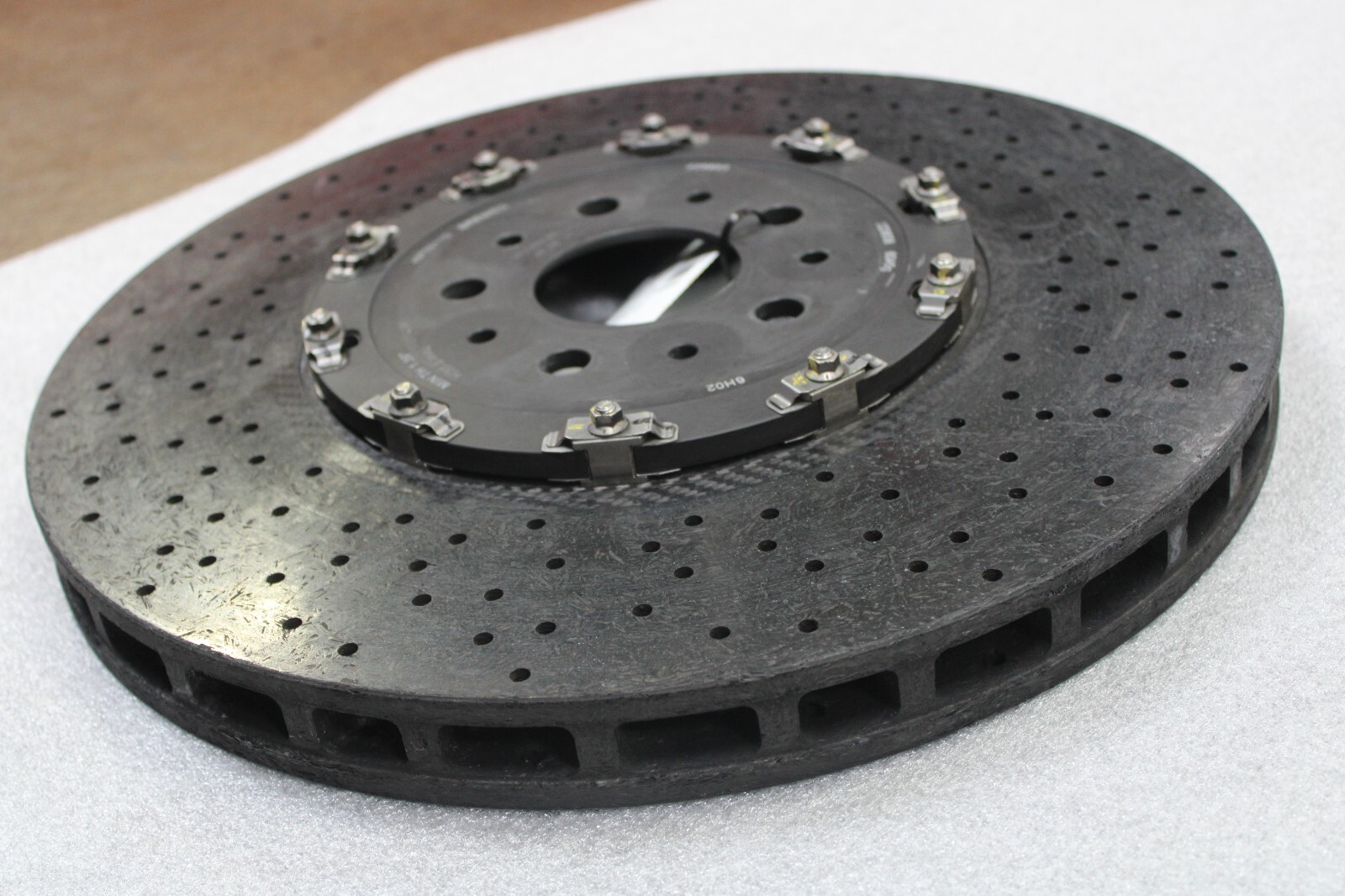 Ferrari 599 GTB, Front CCM Brake Rotor, Carbon Ceramic, Used, P/N 225853