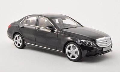 NOREV 2014 MERCEDES C-CLASS ELEGANCE (W205) OBSIDIAN BLACK MET. 1