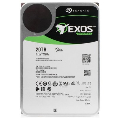 U37574 Host Managed SMR Seagate Exos X20z 20TB ST20000NM001J 72K RPM SAT G2U