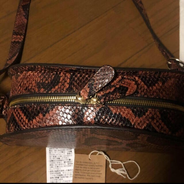 A.P.C. Half Moon Python Pattern Brown Limited Edi… - image 4