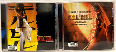 KILL BILL Vol. 1 & 2 Soundtracks (2004) - Compact Disc CD - EX