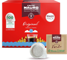 Caffè Mauro Torrefazione Cialda Compostabile, Miscela Original – Intensità 10/10
