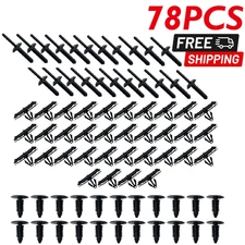 For Jeep Wrangler JK 8109006 Full Fender Flare Hardware Clips Mounting Kit 78pcs