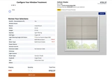 Bali Cellular Smart Shade – Brand New, Motorized