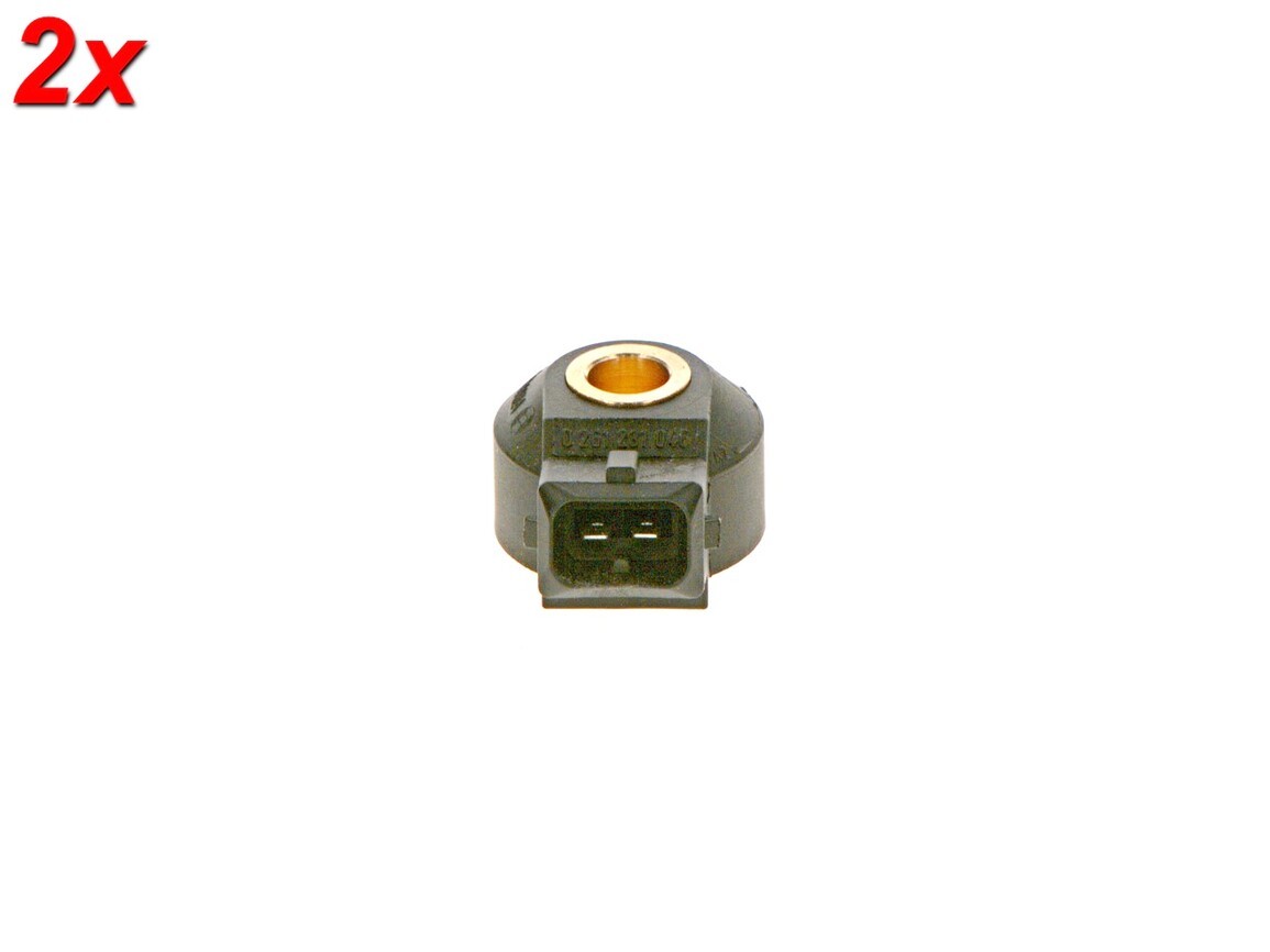 BOSCH X2 Knock Sensor For ALFA ROMEO 75 CHEVROLET CITROEN FORD 78-13 0261231046