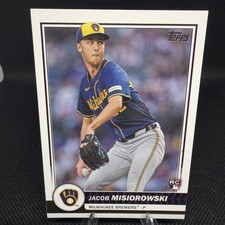 2026 Topps Flagship Rookie Jacob Misiorowski Milwaukee Brewers #33 special card 