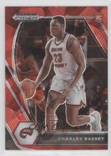 2021-22 Panini Prizm Draft Picks Red Ice Prizm Charles Bassey #45 0il7