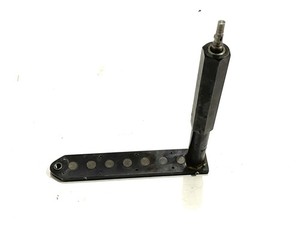 Magnavon Flat Long Pancake Drill Adapter 1/4-28 Threaded Aircraft Tool