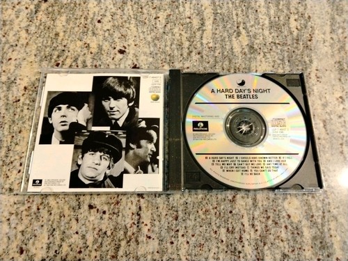 The Beatles Hard Day's Night (Audio CD 1964 Emi Parlophone CDP 7 46437 2) - Picture 3 of 4
